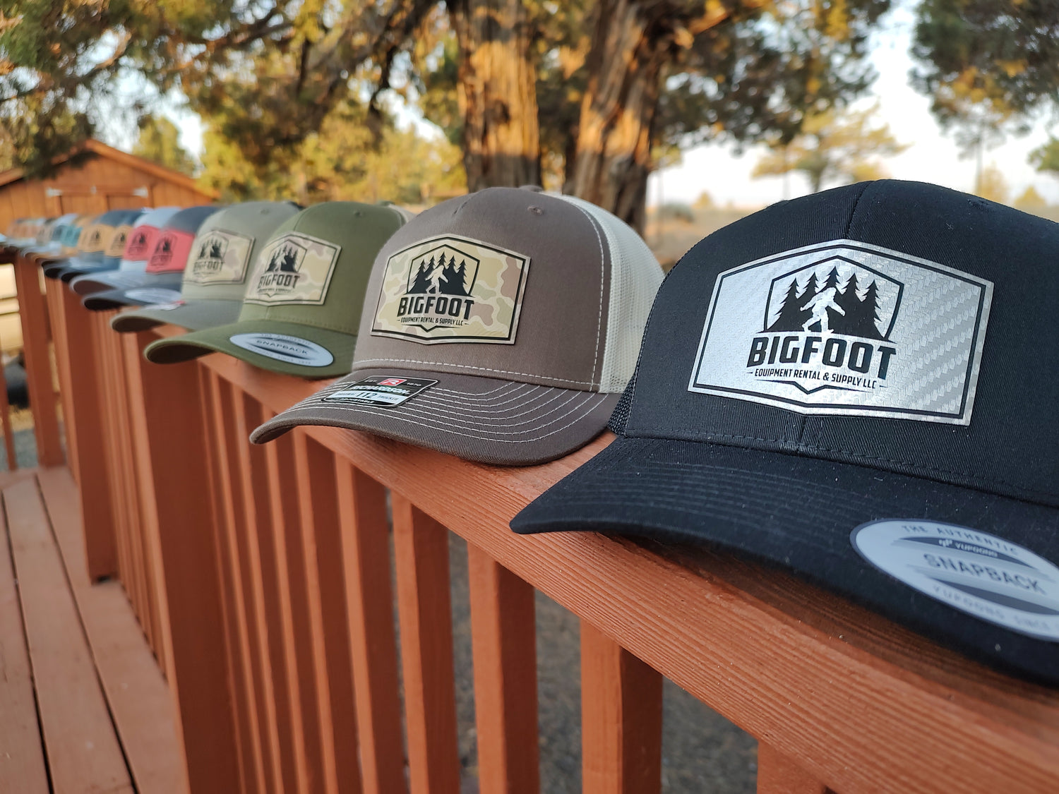 Leather Patch Hats