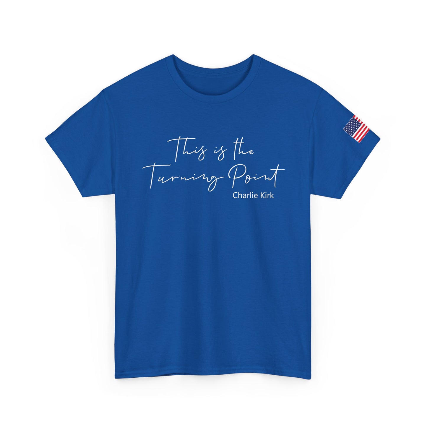 "This is the Turning Point" - Unisex Heavy Cotton Tee