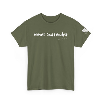 "Never Surrender" - Unisex Heavy Cotton Tee