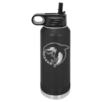 "Freedom" Full Wrap Design - 32oz Water Bottle