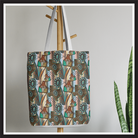 Texas & Turquoise Digital Seamless Pattern